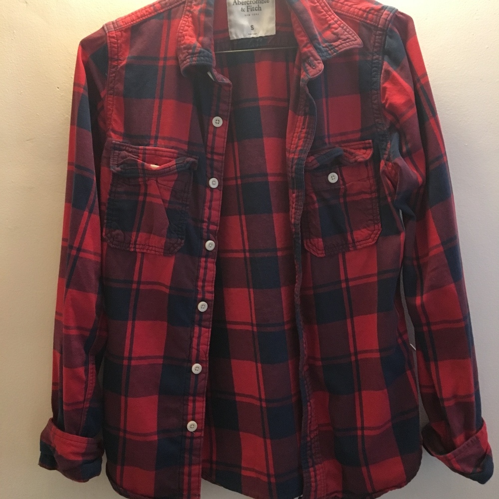 Cozy Abercrombie & Fitch Flannel